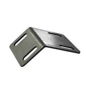 Stainless End Cap Bracket - 10" Rise