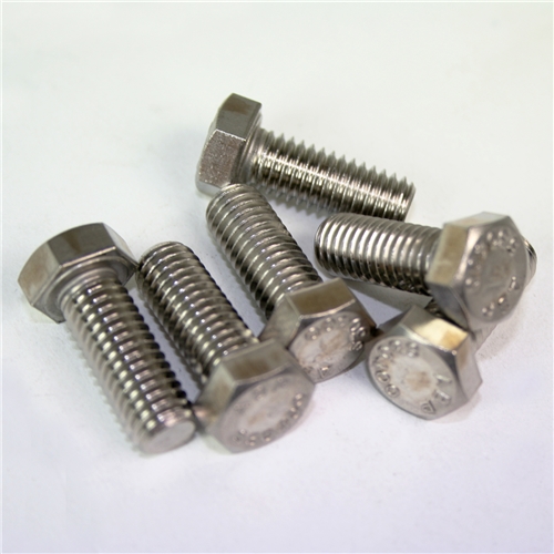 Stainless Hex Head Cap Screw - 3/8" x 1" Stainless Hex Head Cap Screw - 3/8" x 1"