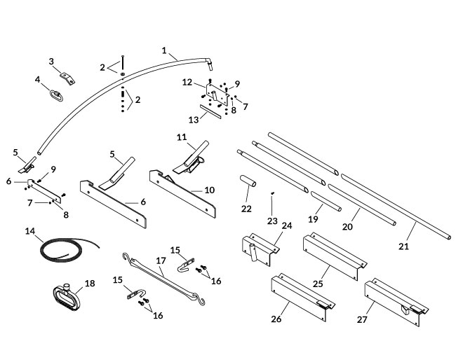 Turning Point™ Bows w/Ridgepole