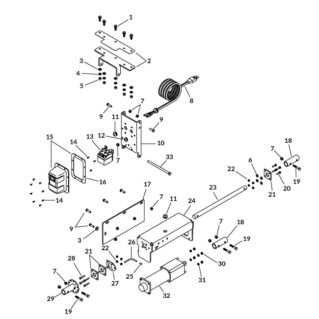 Hinge Bracket Hardware Kit Hinge Bracket Hardware Kit