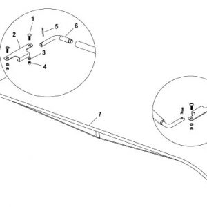 Bow Mounting Fasteners Kit - X-Wide - Flat