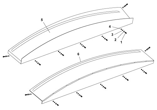 Stainless Steel Cap Mounting Hardware - Bolt Kit-0 Stainless Steel Cap Mounting Hardware - Bolt Kit-0