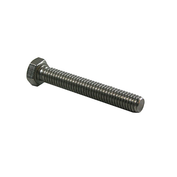 Stainless Hex Head Cap Screw - 3/8" x 3" Stainless Hex Head Cap Screw - 3/8" x 3"