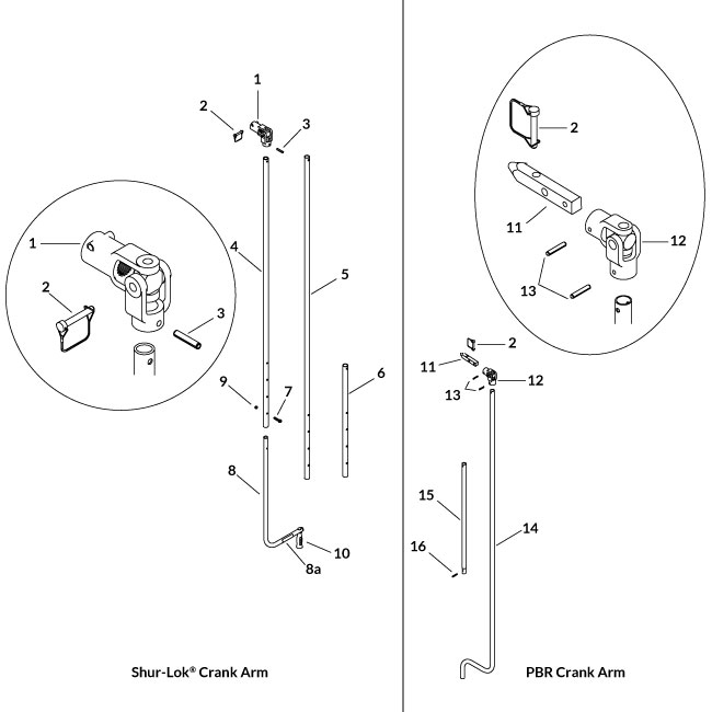 Standard Belt-n-Ratchet Crank Arm Kit-0 Standard Belt-n-Ratchet Crank Arm Kit-0