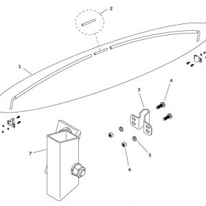 Galvanized Bow Mounting Fasteners-0