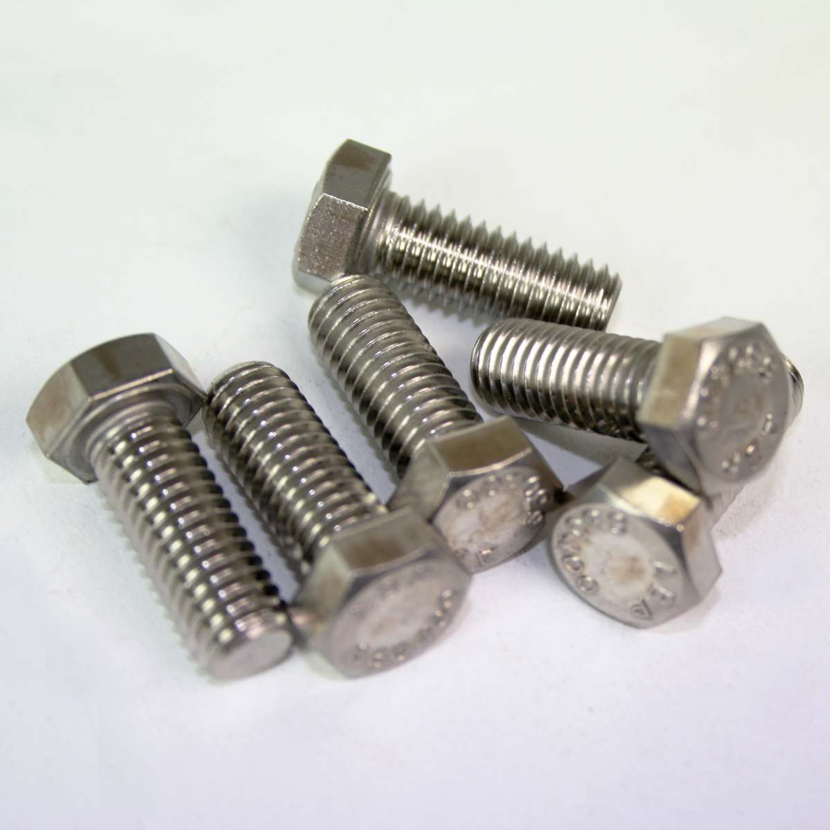 Stainless Hex Head Cap Screw - 3/8" x 1" Stainless Hex Head Cap Screw - 3/8" x 1"