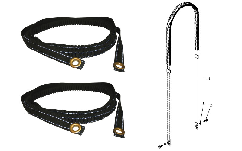 Gustbusterâ„¢ Cord Kit - GT (10' to 11') - 2 Cords-0 Gustbusterâ„¢ Cord Kit - GT (10' to 11') - 2 Cords-0