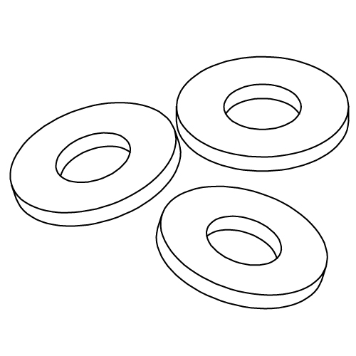 Flat Washer - 3/8"-13798 Flat Washer - 3/8"-13798