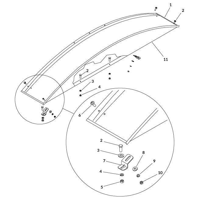 Stainless Cap Mounting Hardware - Bolt Kit Stainless Cap Mounting Hardware - Bolt Kit